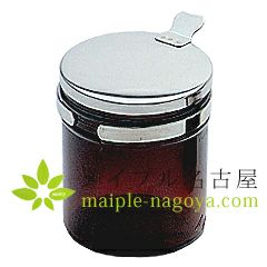 万能ツボ　（ガラス）　500ｃｃ　【茶　ｏｒ　透明】　9×11cm