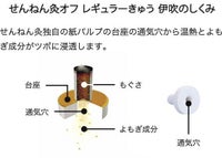  せんねん灸伊吹（レギュラー）　260点入り（しくみ）